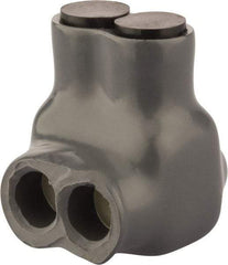 POLARIS nsi - 14 to 6 AWG, Class I, K & M Wire Compatible, Aluminum, Hex Split Bolt Connector - 1.13" OAL, 1.24" Base Width - Eagle Tool & Supply