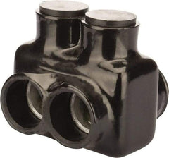 POLARIS nsi - 6 AWG, Class B & C Wire Compatible, Aluminum, Hex Split Bolt Connector - 2.34" OAL, 2.94" Base Width - Eagle Tool & Supply