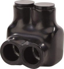 POLARIS nsi - 14 to 1/0 AWG, Class B & C Wire Compatible, Aluminum, Hex Split Bolt Connector - 1.62" OAL, 1.62" Base Width - Eagle Tool & Supply