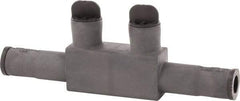 POLARIS nsi - 12 AWG, Class B & C Wire Compatible, Aluminum, Hex Split Bolt Connector - 8.83" OAL, 1-1/4" Base Width - Eagle Tool & Supply