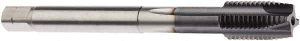 Seco - M27x2.00 Metric, 4 Flute, AlTiN Finish, Powdered Metal Spiral Point Tap - Plug Chamfer, Right Hand Thread, 5.5118" OAL, 1.1024" Thread Length, 20mm Shank Diam, 6HX Class of Fit - Exact Industrial Supply