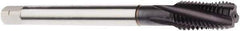 Seco - M16x2.00 Metric 4 Flute 6H Modified Bottoming Spiral Flute Tap - Powdered Metal, TiAlN Finish, 4.3307" OAL, Right Hand Flute, Right Hand Thread, H6 - Eagle Tool & Supply