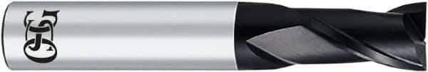 OSG - 9/32", 27/32" LOC, 5/16" Shank Diam, 2-3/4" OAL, 2 Flute, Solid Carbide Square End Mill - Single End, WXL Finish, 35° Helix, Centercutting, Right Hand Cut, Right Hand Flute - Eagle Tool & Supply