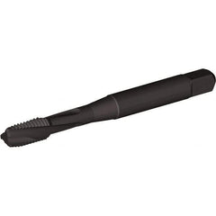 Kennametal - 5/8-11 UNC 3 Flute 3B Bottoming Spiral Flute Tap - Vanadium High Speed Steel, Oxide Finish, 3-13/16" OAL, Right Hand Flute, Right Hand Thread, H3, Series T694 - Eagle Tool & Supply
