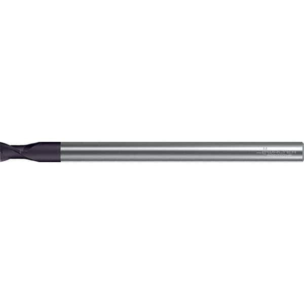 Walter-Prototyp - 10.3mm, 10mm LOC, 10mm Shank Diam, 150mm OAL, 2 Flute, Solid Carbide Square End Mill - TiAlN Finish, 30° Helix, Right Hand Cut, Right Hand Flute, Series MC213-A-2-X - Eagle Tool & Supply