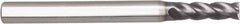 Niagara Cutter - 7/16", 4 Flute, Single End, Solid Carbide, 0.02" Corner Radius End Mill - 4" OAL, Right Hand Flute, 1-5/16" LOC, Right Hand Cut - Eagle Tool & Supply