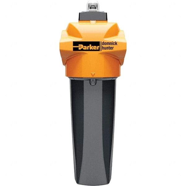 Domnick Hunter - 339 CFM Water, Oil, Particles Filter - 1-1/2" NPT, 232 psi, Float Drain - Eagle Tool & Supply