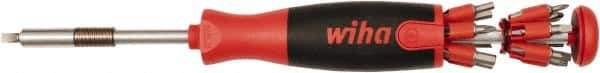 Wiha - Bit Screwdriver Set - Phillips, Slotted, Torx, Hex, Square, Posidriv - Eagle Tool & Supply