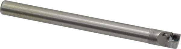 Hertel - 0.285" Min Bore Diam, 3" OAL, 1/4" Shank Diam, HBBC Indexable Boring Bar - 1" Max Bore Depth, CD.. Insert, Screw Holding Method - Eagle Tool & Supply
