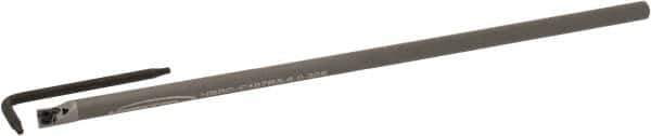 Hertel - 0.208" Min Bore Diam, 6" OAL, 3/16" Shank Diam, HBBC Indexable Boring Bar - 1-7/8" Max Bore Depth, CD.. Insert, Screw Holding Method - Eagle Tool & Supply