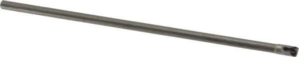 Hertel - 0.275" Min Bore Diam, 6" OAL, 3/16" Shank Diam, HBBF Indexable Boring Bar - 1-7/8" Max Bore Depth, TD.. Insert, Screw Holding Method - Eagle Tool & Supply