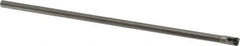 Hertel - 0.275" Min Bore Diam, 6" OAL, 3/16" Shank Diam, HBBF Indexable Boring Bar - 1-7/8" Max Bore Depth, TD.. Insert, Screw Holding Method - Eagle Tool & Supply