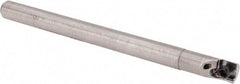 Hertel - 0.208" Min Bore Diam, 2-1/2" OAL, 3/16" Shank Diam, HBBC Indexable Boring Bar - 3/4" Max Bore Depth, CD.. Insert, Screw Holding Method - Eagle Tool & Supply