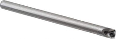 Hertel - 0.438" Min Bore Diam, 5" OAL, 3/8" Shank Diam, HBBQ Indexable Boring Bar - 1-1/2" Max Bore Depth, TPC.. Insert, Screw Holding Method - Eagle Tool & Supply