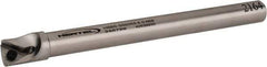 Hertel - 0.668" Min Bore Diam, 6" OAL, 1/2" Shank Diam, HBBS Indexable Boring Bar - 4-1/2" Max Bore Depth, TD.., TP.. Insert, Screw Holding Method - Eagle Tool & Supply