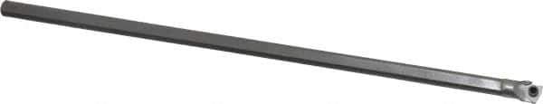 Hertel - 0.26" Min Bore Diam, 6" OAL, 3/16" Shank Diam, HBBG Indexable Boring Bar - 1.87" Max Bore Depth, WPGT Insert, Screw Holding Method - Eagle Tool & Supply
