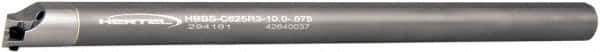 Hertel - 0.675" Min Bore Diam, 10" OAL, 5/8" Shank Diam, HBBS Indexable Boring Bar - 6-1/4" Max Bore Depth, WPMT Insert, Screw Holding Method - Eagle Tool & Supply