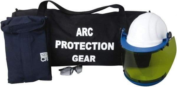 PRO-SAFE - Size M, 2 HRC, Arc Flash Clothing Kit - 12 cal per Sq cm, Hard Cap Protection - Eagle Tool & Supply