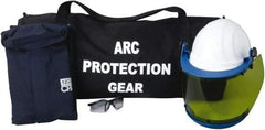 PRO-SAFE - Size XL, 2 HRC, Arc Flash Clothing Kit - 12 cal per Sq cm, Hard Cap Protection - Eagle Tool & Supply