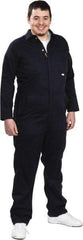 PRO-SAFE - Size M, Navy Blue, Zipper, Arc Flash Coverall - 32 to 34" Chest, Indura Ultra Soft, Cotton, Nylon, 6 Pockets - Eagle Tool & Supply