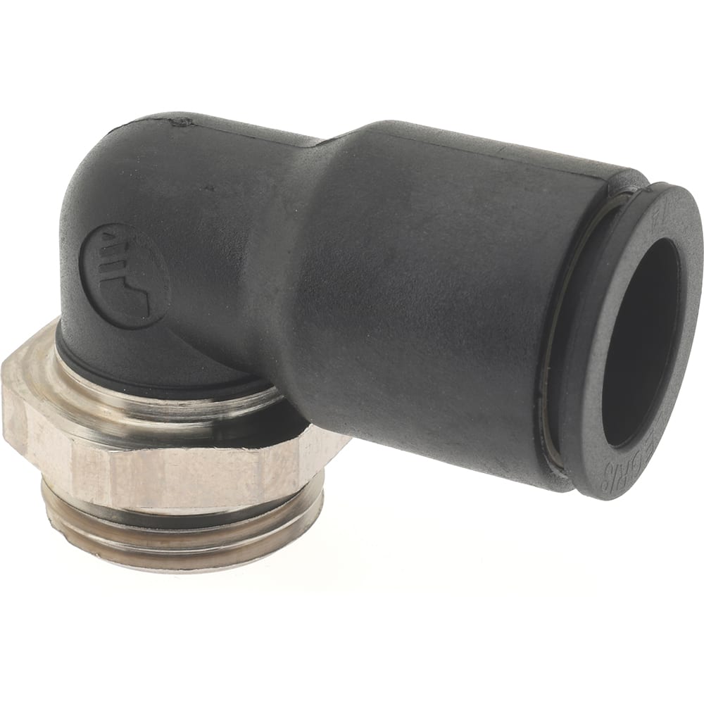 Legris - Plastic Push-To-Connect Tube Fittings Type: Male Elbow Tube Outside Diameter (mm): 14 - Eagle Tool & Supply