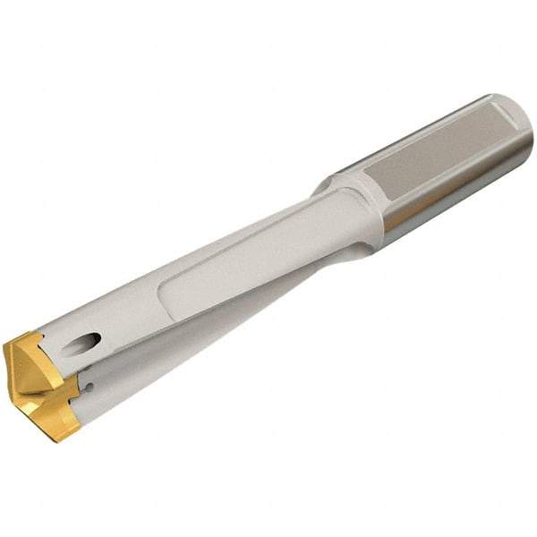 Iscar - 20 to 20.9mm Diam, 3.5xD, 66mm Max Depth, 20mm Shank Diam, 138.6mm OAL, Replaceable Tip Drill - IDI-SG, IDI-SK Insert, 20 Seat Size, DCM Toolholder, Series UniChamDrill - Eagle Tool & Supply
