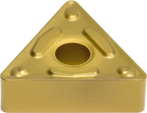 Sumitomo - TNMG333 ENG Grade AC820P Carbide Turning Insert - Al2O3 Finish, 60° Triangle, 3/8" Inscr Circle, 3/16" Thick, 3/64" Corner Radius - Eagle Tool & Supply