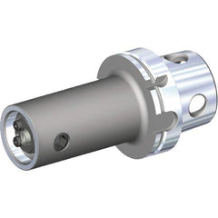 Kennametal - KM4X100/KM63 System Size, Modular Tool Holding System Adapter - 7-7/8" Projection, 63mm Body Diam, Through Coolant - Exact Industrial Supply