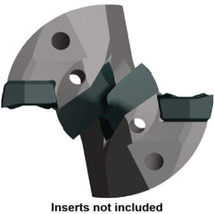 Kennametal - Series KSEM Plus, Head Connection FDS28, 29mm Max Diam Pilot Insert Drill Head - 15mm Pilot Drill Diam, 22mm Head Length - Eagle Tool & Supply