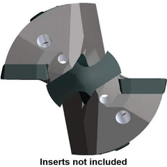 Kennametal - Series KSEM Plus, Head Connection FDS50, 50mm Max Diam Pilot Insert Drill Head - 23mm Pilot Drill Diam, 35mm Head Length - Eagle Tool & Supply