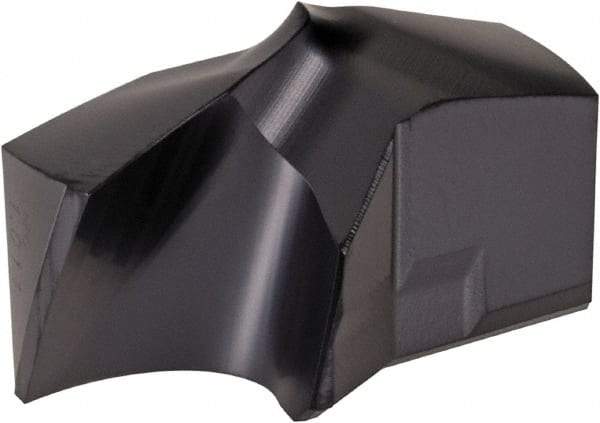 Kennametal - Series KSEM Plus, 25.67mm Diam Grade KCPM45 140° Replaceable Drill Tip - Carbide, TiAlN Finish, 5 Seat Size - Eagle Tool & Supply
