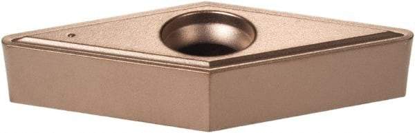 Kennametal - VBMT332 LF Grade KCP25B Carbide Turning Insert - TiCN/Al2O3/TiOCN Finish, 35° Diamond, 3/8" Inscr Circle, 3/16" Thick, 1/32" Corner Radius - Eagle Tool & Supply