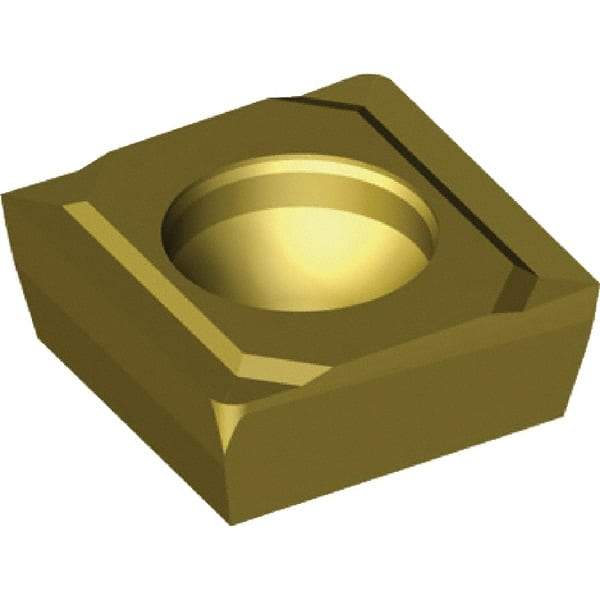 Kennametal - SPHX090304 R21 Grade KCU25 Carbide Indexable Drill Insert - TiN Finish, Square, 3/8" Inscribed Circle - Eagle Tool & Supply