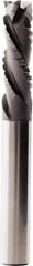 Seco - 6mm, 3 Flute, Single End, Solid Carbide, 0.5mm Corner Radius End Mill - 65mm OAL, Right Hand Flute, 18mm LOC, Right Hand Cut - Eagle Tool & Supply