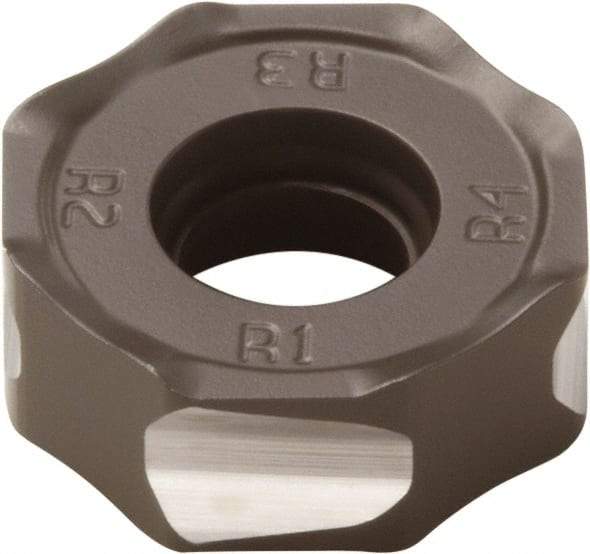 Seco - ONEU050410 M10 Grade MK2050 Carbide Milling Insert - TiSiN/TiAlN Finish, 0.157" Thick, 0.472" Inscribed Circle - Eagle Tool & Supply
