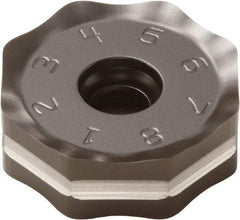 Seco - ONMU090520 ME12 Grade MS2500 Carbide Milling Insert - TiCN/Al2O3 Finish, 0.228" Thick, 0.472" Inscribed Circle - Eagle Tool & Supply