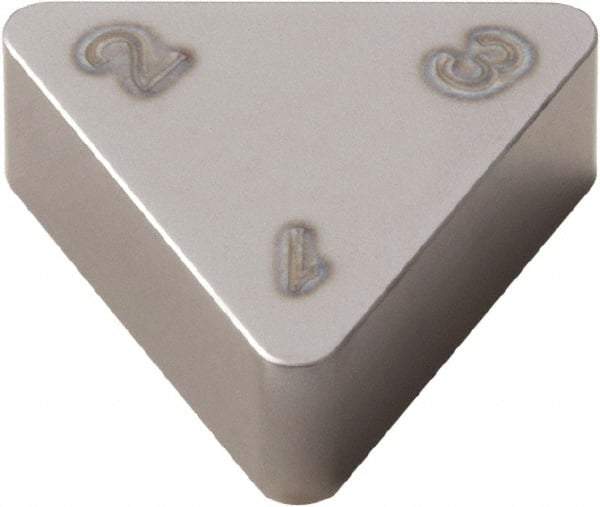 Seco - TNGX110308 WZ Grade CBN010 CBN Turning Insert - 60° Triangle, 1/4" Inscr Circle, 1/8" Thick - Eagle Tool & Supply