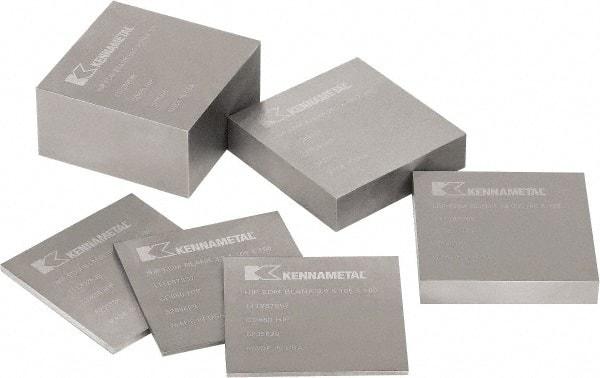 Kennametal - 4-1/8 Inch Square EDM Block - 0.059 Inch Thick - Eagle Tool & Supply