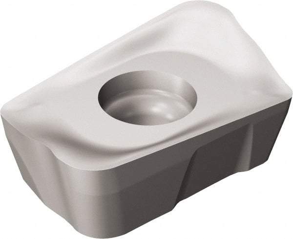 Sandvik Coromant - R390180608 ML Grade 1040 Carbide Milling Insert - TiAlN Finish, 6.33mm Thick, 11mm Inscribed Circle, 0.8mm Corner Radius - Eagle Tool & Supply