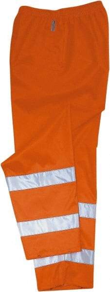 Ergodyne - Size 2XL, Orange, Rain Pants - 1 Pocket - Eagle Tool & Supply