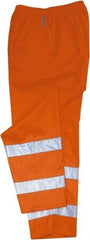 Ergodyne - Size 5XL, Orange, Rain Pants - 1 Pocket - Eagle Tool & Supply