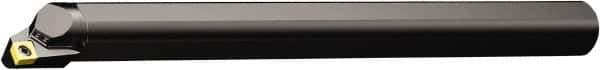 Sandvik Coromant - 1.2008" Min Bore Diam, 12" OAL, 1" Shank Diam, A..SCLCR/L..HP Indexable Boring Bar - Screw-On Holding Method - Eagle Tool & Supply
