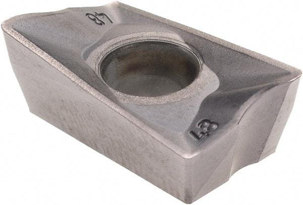 Kennametal - APET160408 48 Grade SP6519 Carbide Milling Insert - TiAlN Finish, 0.187" Thick, 3/8" Inscribed Circle - Eagle Tool & Supply