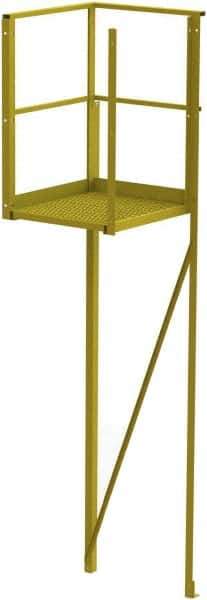 TRI-ARC - 50" 5 Step Turn Platform - Crossover, 1,000 Lb Capacity, 50" Platform Height, 30" Base Width x 30-1/2" Base Depth, Perforated Tread - Eagle Tool & Supply
