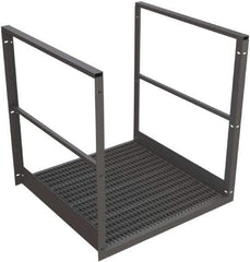 TRI-ARC - 44" Bridge Span - Rooftop, 500 Lb Capacity, 44" Platform Height, 42" Base Width x 40" Base Depth, Serrated - Eagle Tool & Supply