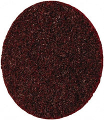 3M - 5" Diam, Aluminum Oxide Hook & Loop Disc - Medium Grade, Nonwoven, - Eagle Tool & Supply