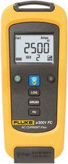 Fluke - FLK-A3001 FC, CAT IV, CAT III, Digital True RMS Wireless Clamp Meter with 10" Flex Jaws - 2500 AC Amps, Measures Current - Eagle Tool & Supply