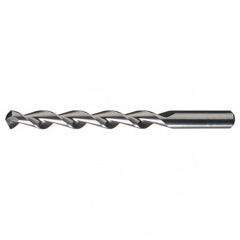 #12 RHS / RHC HSS 135 Degree Split Point Deep Hole Parabolic Drill - Bright - Eagle Tool & Supply