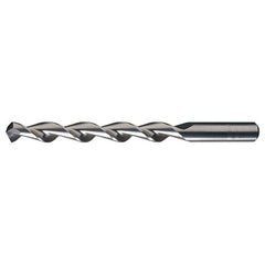 15/32 RHS / RHC HSS 135 Degree Split Point Deep Hole Parabolic Drill - Bright - Exact Industrial Supply