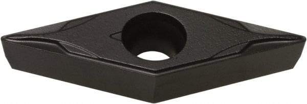 Hertel - VBMT331 M4 Grade HC1250T Carbide Turning Insert - Proprietary Finish, 35° Diamond, 3/8" Inscr Circle, 3/16" Thick, 1/64" Corner Radius - Eagle Tool & Supply